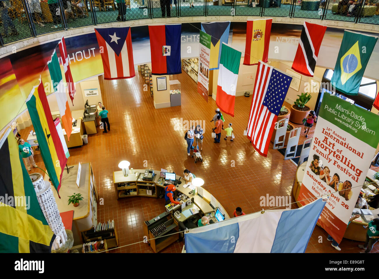 Miami Florida,MiamiDade Public Library,Annual International Art of