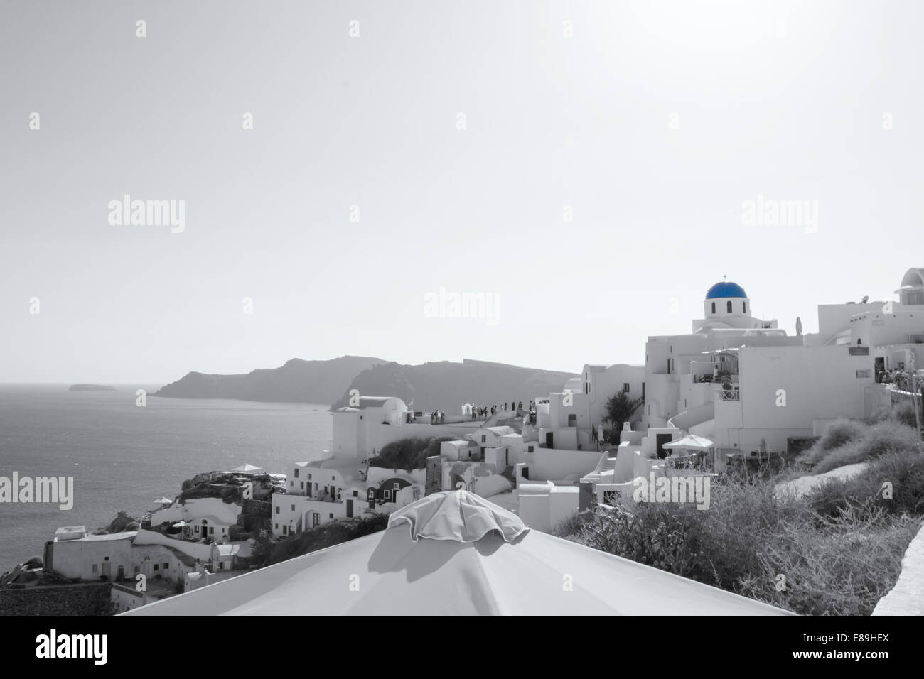 Oia village on the island of Santorini Stock Photo - Alamy