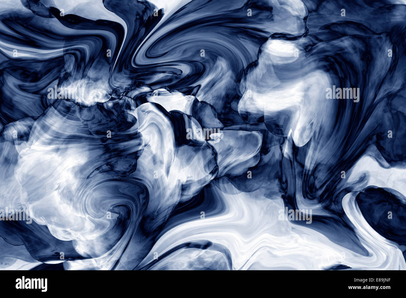 Blue And White Background Marble Wall Texture Stock Photo