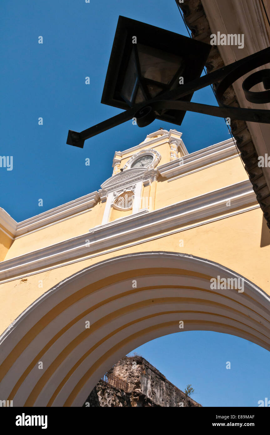 Santa Catalina Arch Arco De Santa Catalina Antigua Guatemala Stock