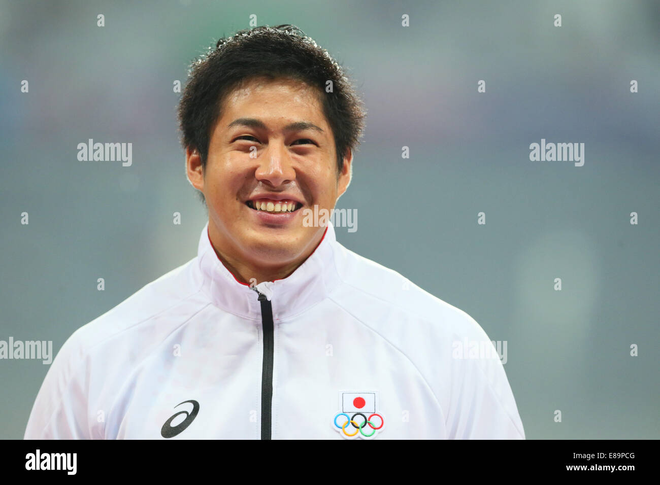 Ryohei Arai (JPN), OCTOBOR 2, 2014 Athletics Men's Javelin Throw