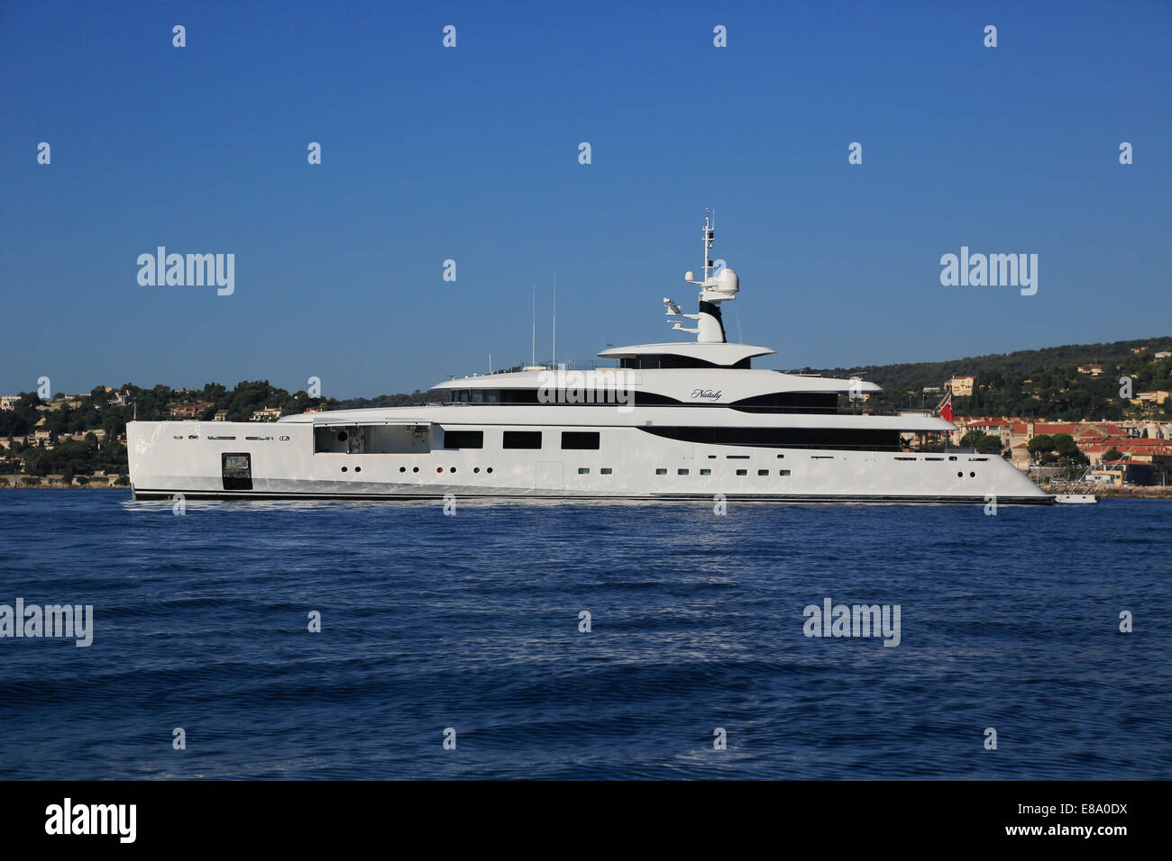 Benetti motor yacht Nataly at Cap Ferrat, Cote d'Azur, France ...