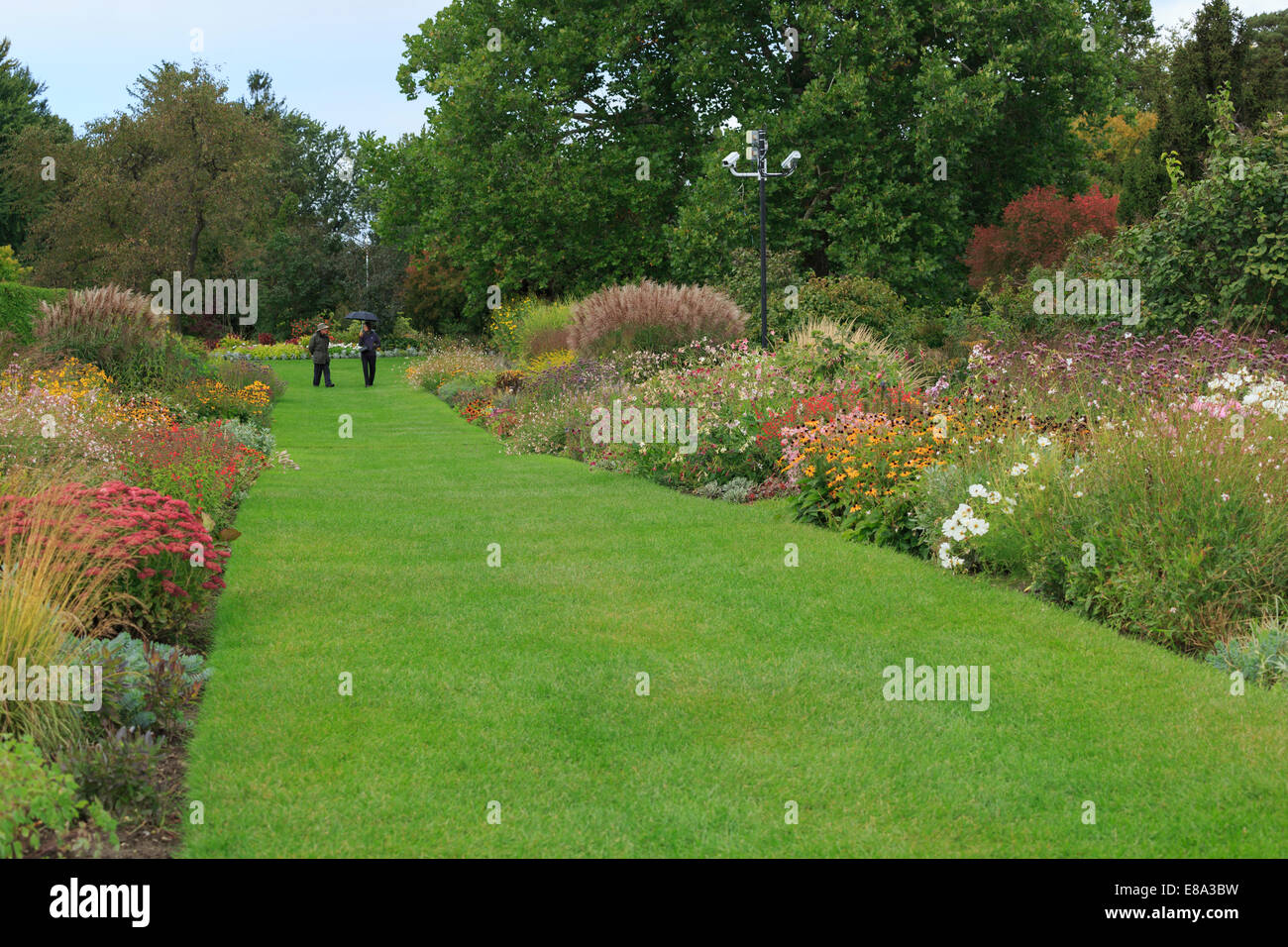 Ornamental Gardens, Agriculture Canada Experimental Farm, Ottawa, Ontario Stock Photo
