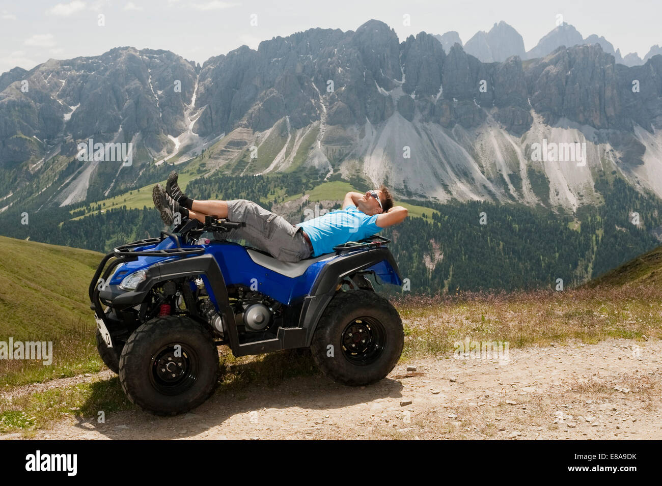 mountain quad bike