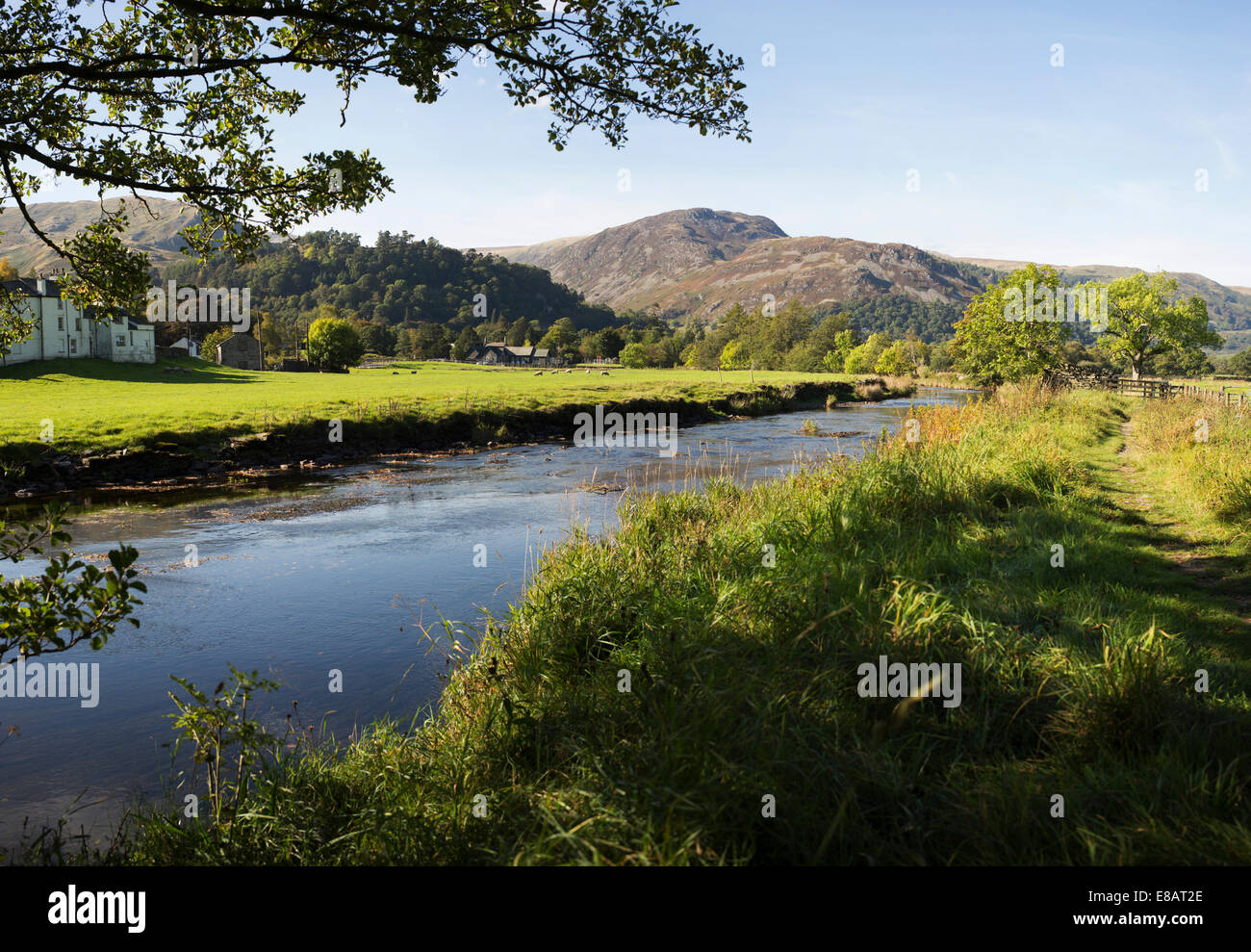Goldrill Beck in Patterdale, English Lake District. Stock Photo