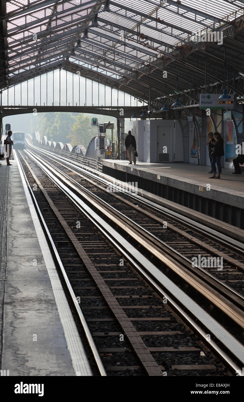 Glacière (Paris Métro), Paris, France Stock Photo - Alamy