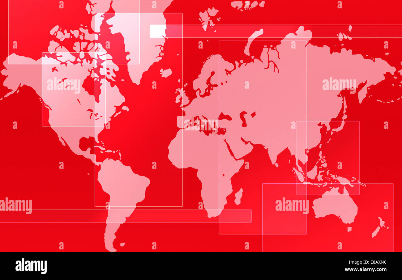 Abstract background world map Stock Photo - Alamy