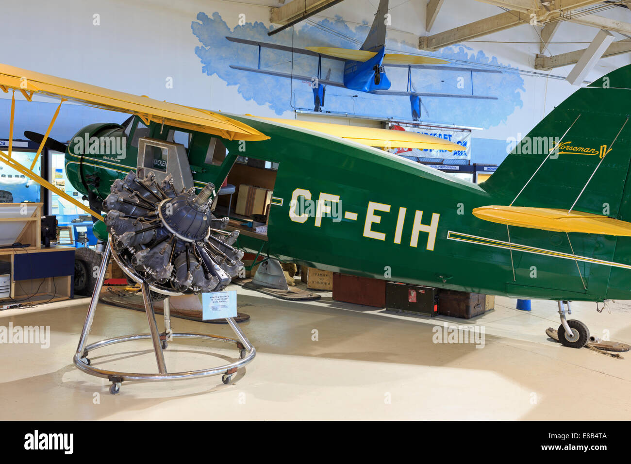 Alberta Aviation Museum, Edmonton, Alberta, Canada Stock Photo Alamy