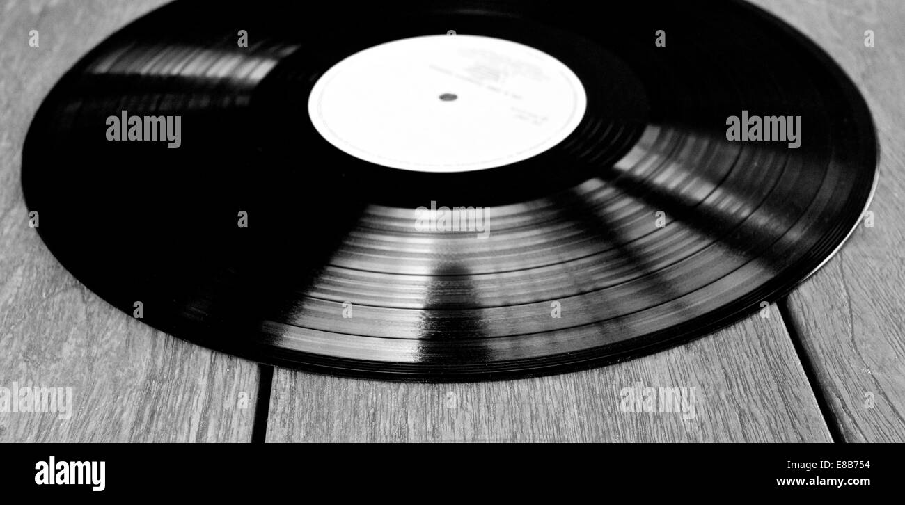Vinyl record detail Stock Photo Alamy