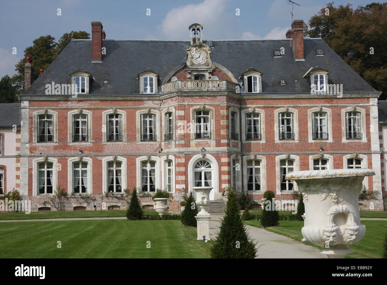 Old mansion in Normandy Stock Photo Alamy