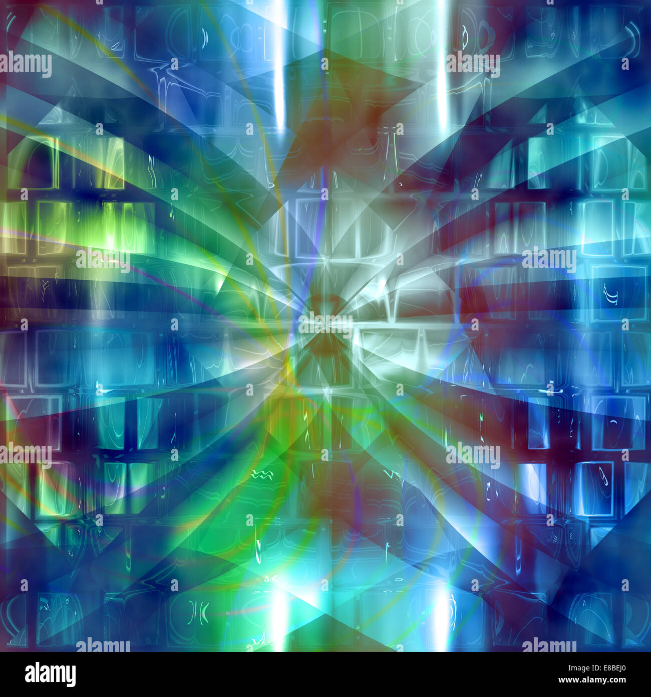 abstract blue and green background colorful Stock Photo Alamy