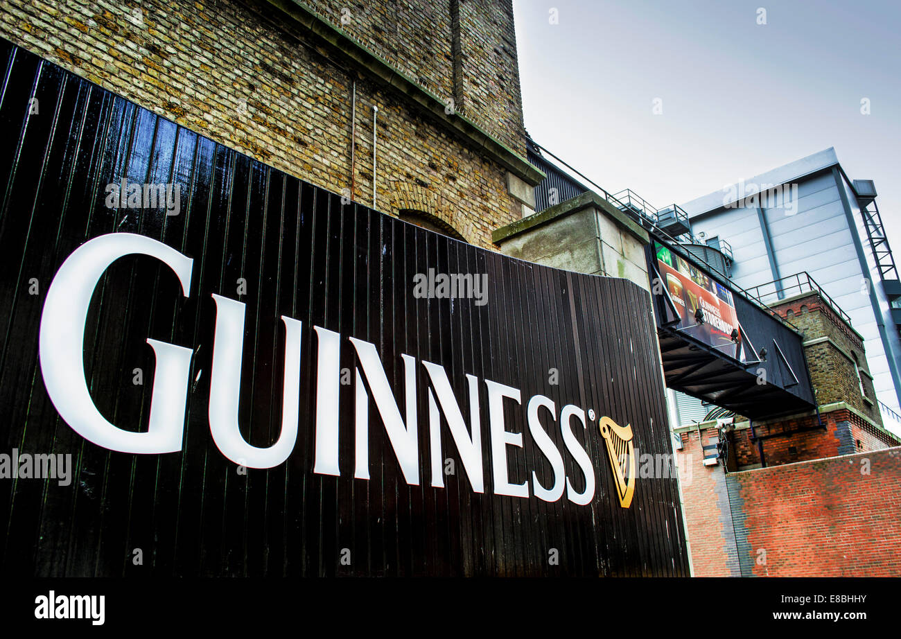 Guinness Beer Factory in Dublin Ireland Stock Photo Alamy