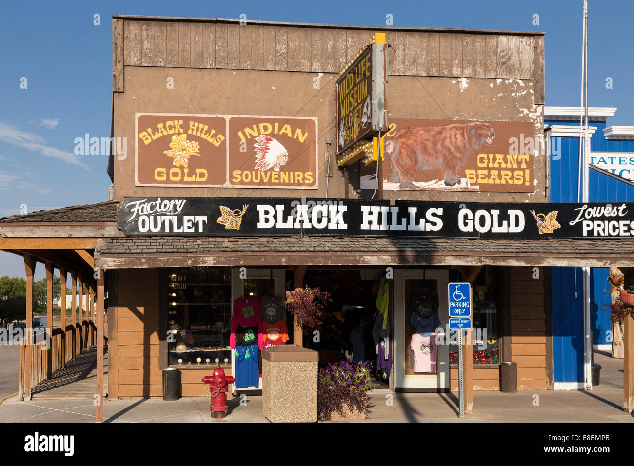 Main Street, Wall, South Dakota, USA Stock Photo Alamy
