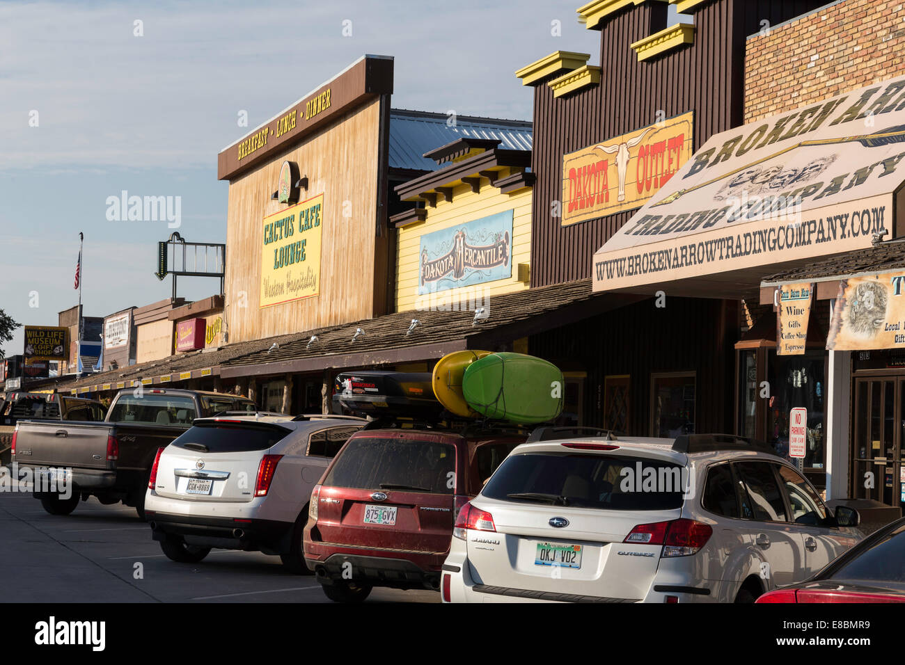 Main Street, Wall, South Dakota, USA Stock Photo Alamy