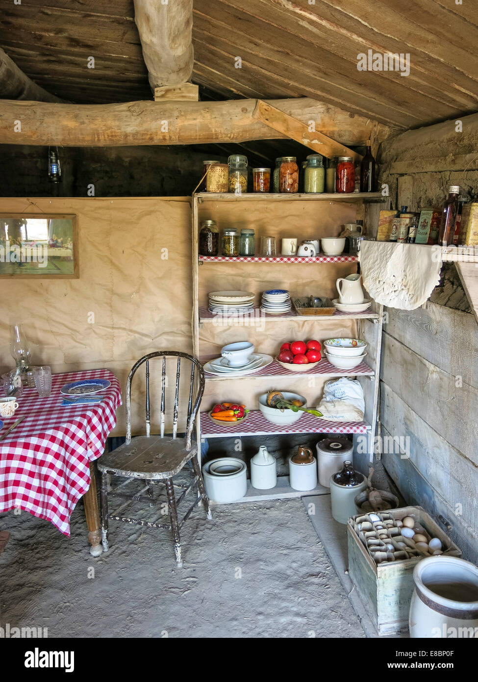 Prairie Homestead Historic Site in Philip, South Dakota, USA Stock