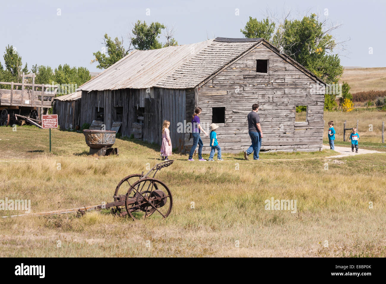Sod house family hires stock photography and images Alamy