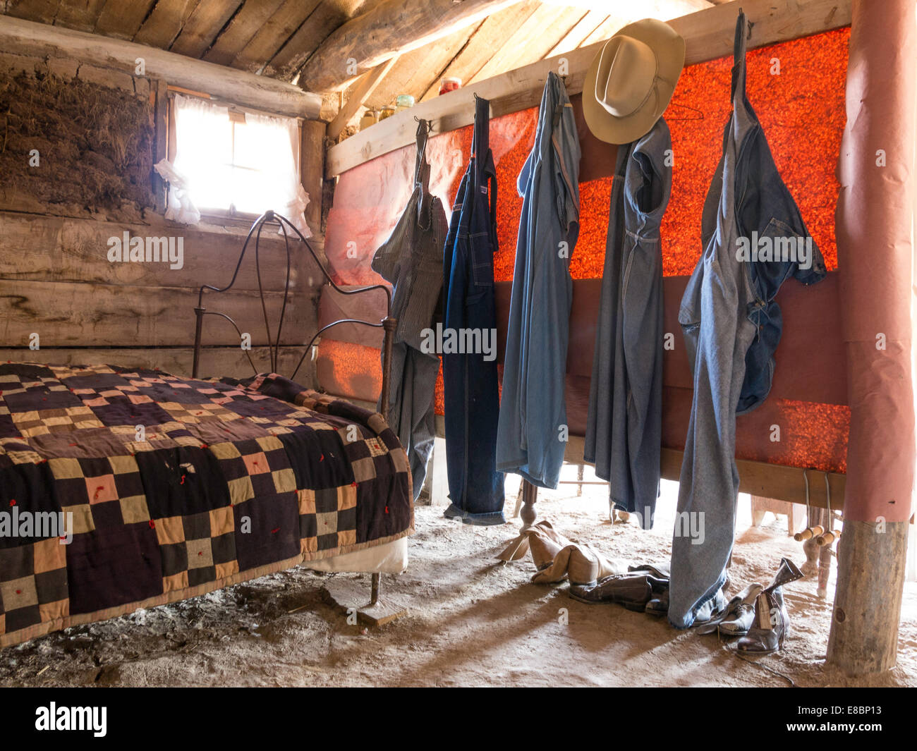 Prairie Homestead Historic Site in Philip, South Dakota, USA Stock Photo