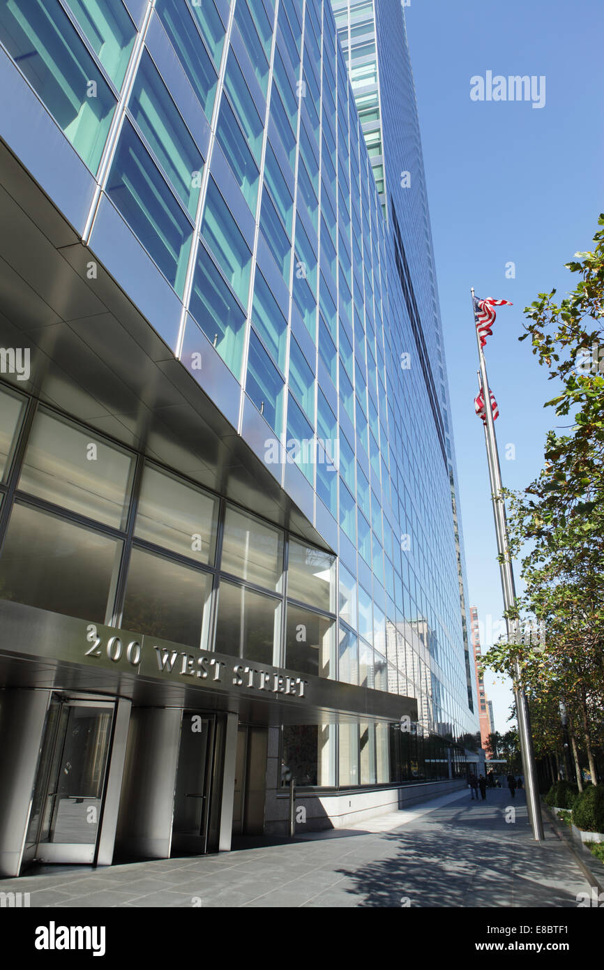 Goldman Sachs global headquarters in Manhattan Stock Photo