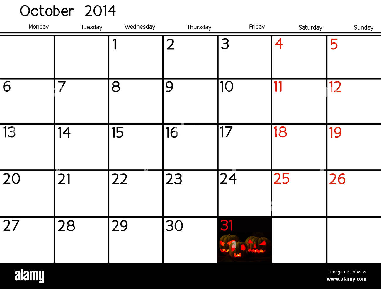 2014 calendar desk hi-res stock photography and images - Alamy
