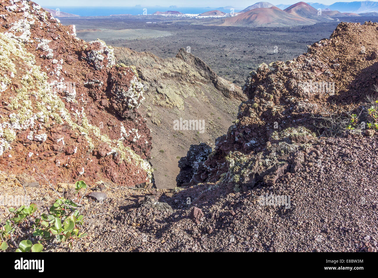 Coloured volcanic rocks hi-res stock photography and images - Alamy