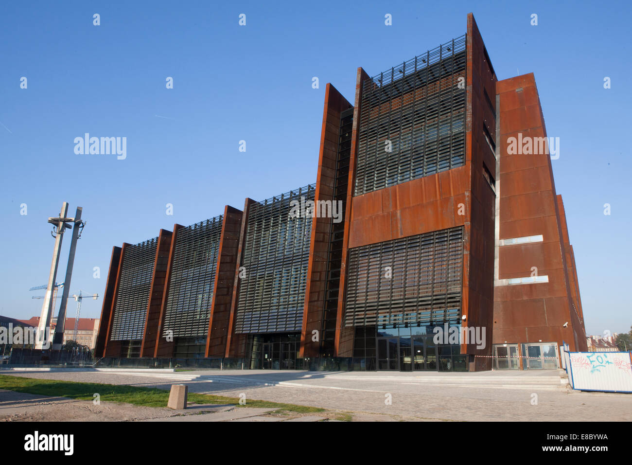 European centre of solidarity Stock Photo