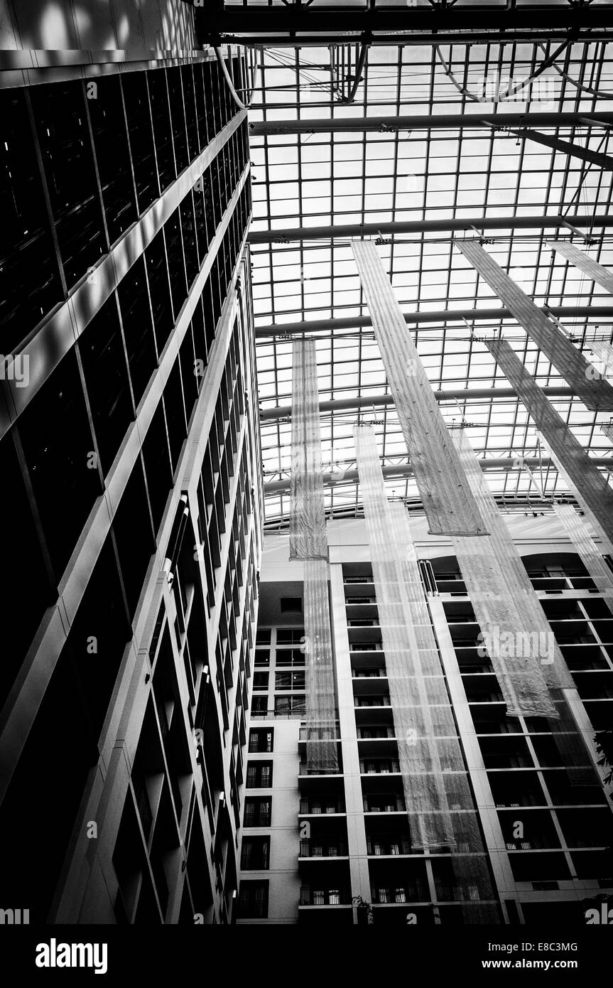 Architecture in the Gaylord National Resort, National Harbor, Maryland