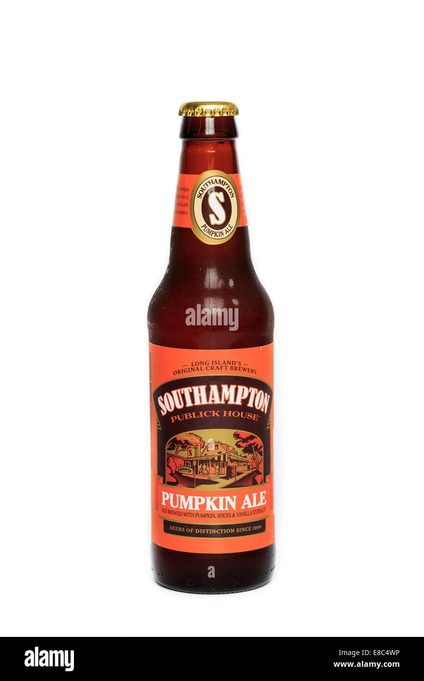 A bottle of Southampton Publick House Pumpkin Ale Stock Photo Alamy