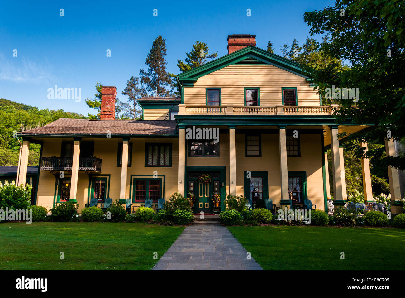 Glen Iris Inn, at Letchworth State Park, New York Stock Photo Alamy
