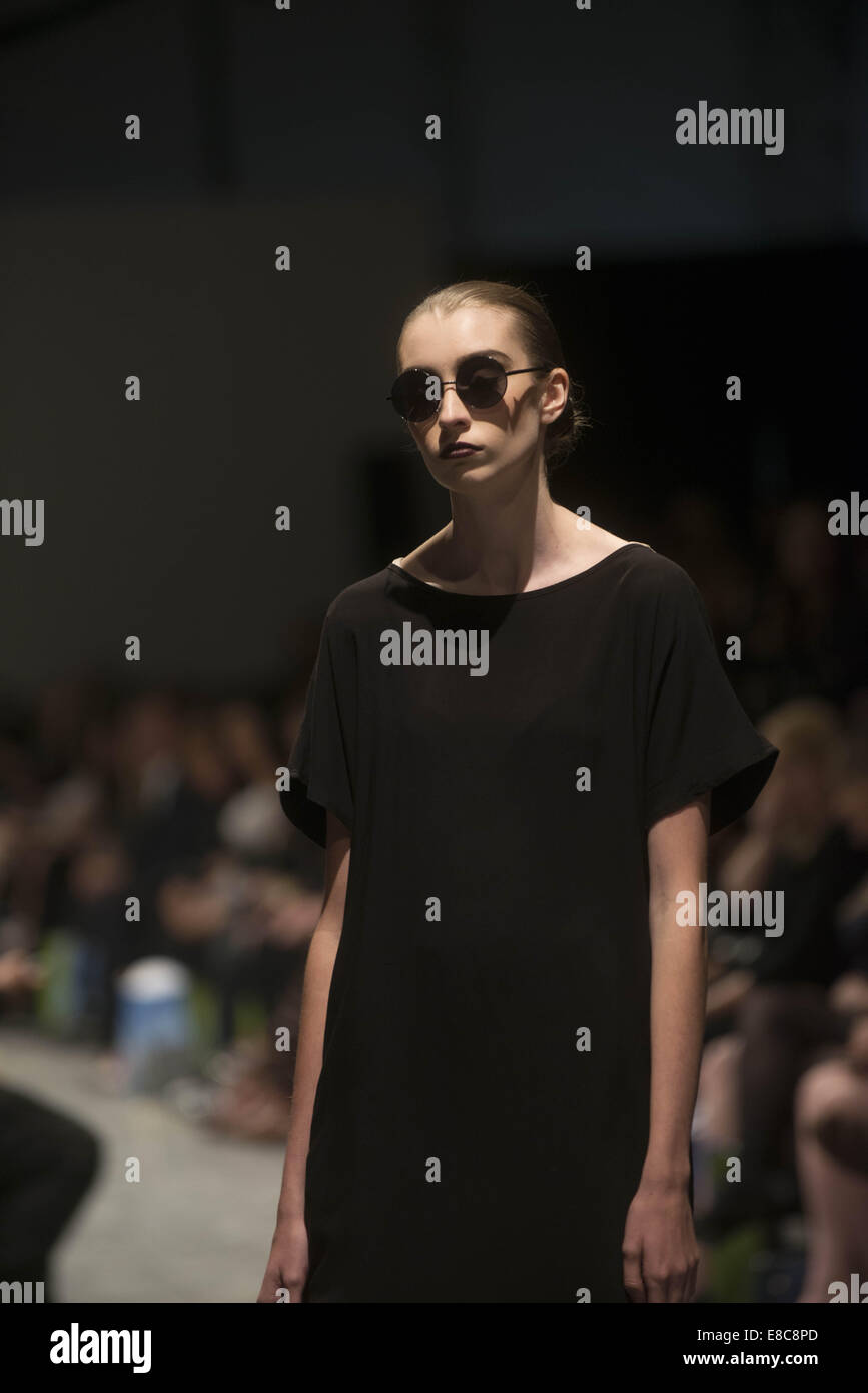 Calgary, Alberta, Canada. 4th Oct, 2014. Toronto designer CAITLIN POWER ...