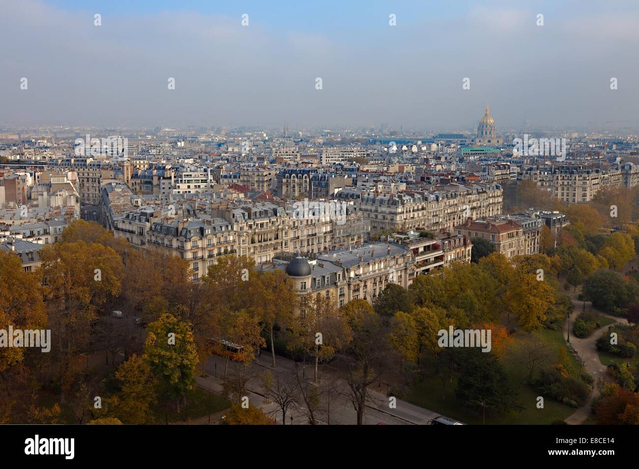 View over Paris Stock Photo