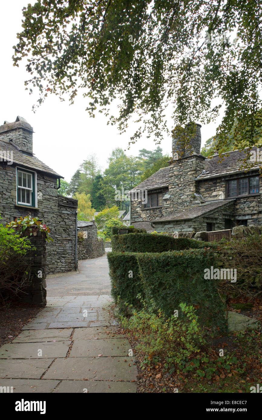 A Path To Dove Cottage The Home Of William Wordsworth In Grasmere