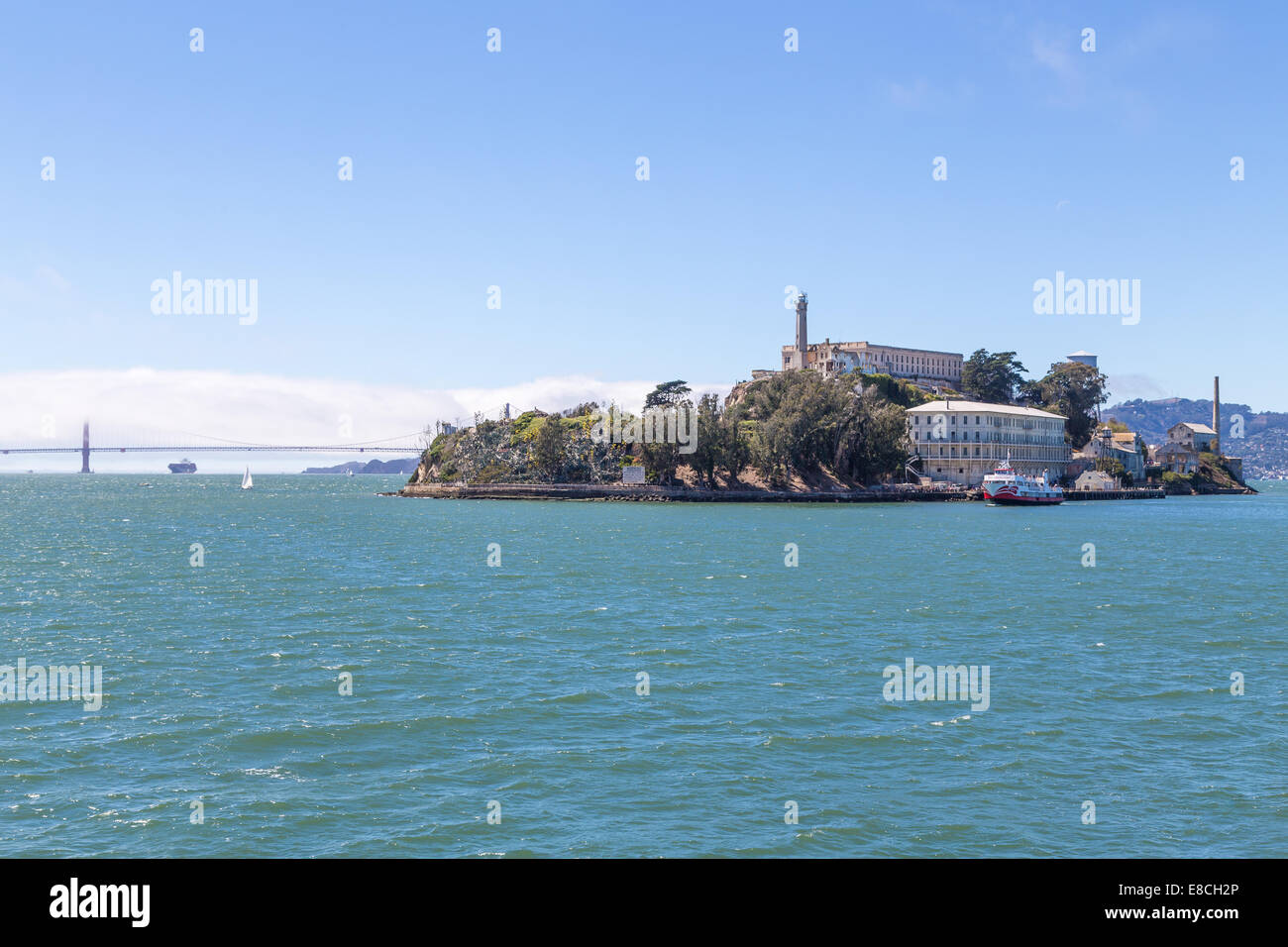 Alcatraz island in San Francisco Stock Photo