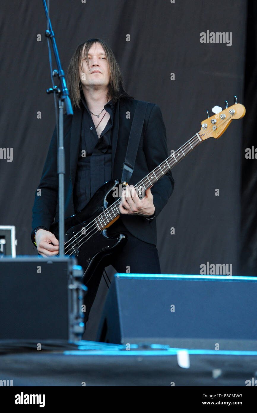 Austin, Texas, US. 4th Oct, 2014. Interpol live on the Austin City Linits Festival 2014 in Zilker Park. Austin, 04.10.2014 Credit:  dpa picture alliance/Alamy Live News Stock Photo