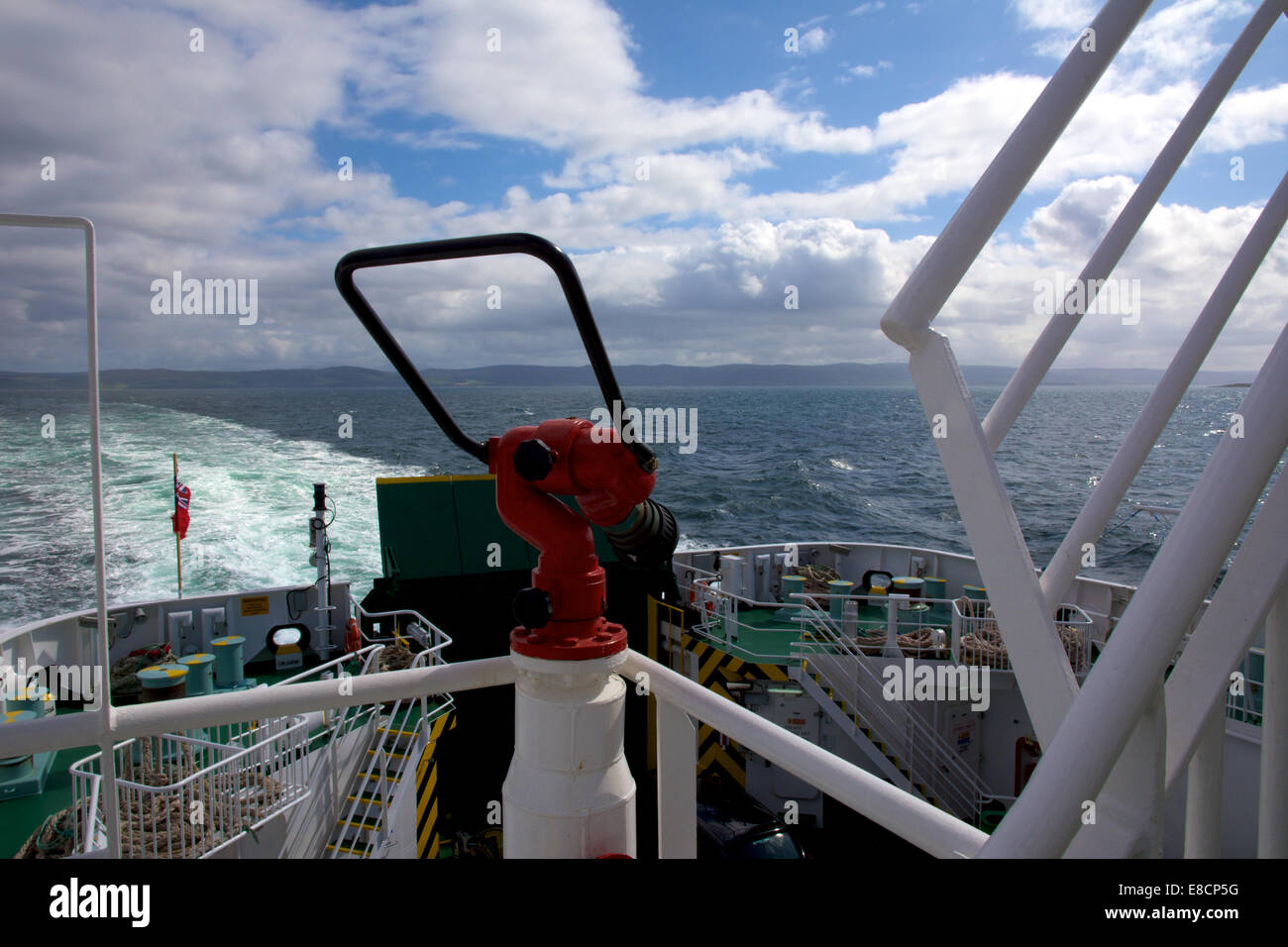 Caledonian Macbride (CalMac) car ferry Finlaggan en route from Kennacraig to Islay Port Askaig