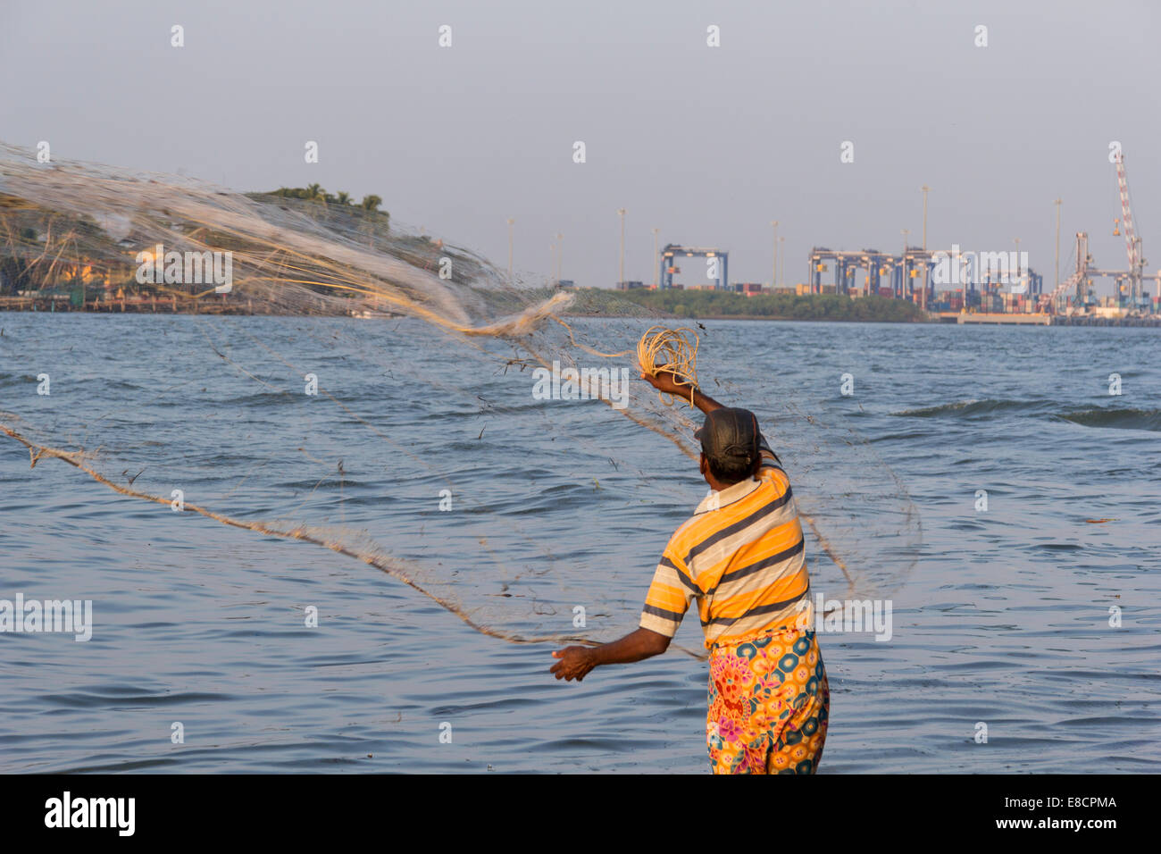 Fisherman cast hi-res stock photography and images - Alamy