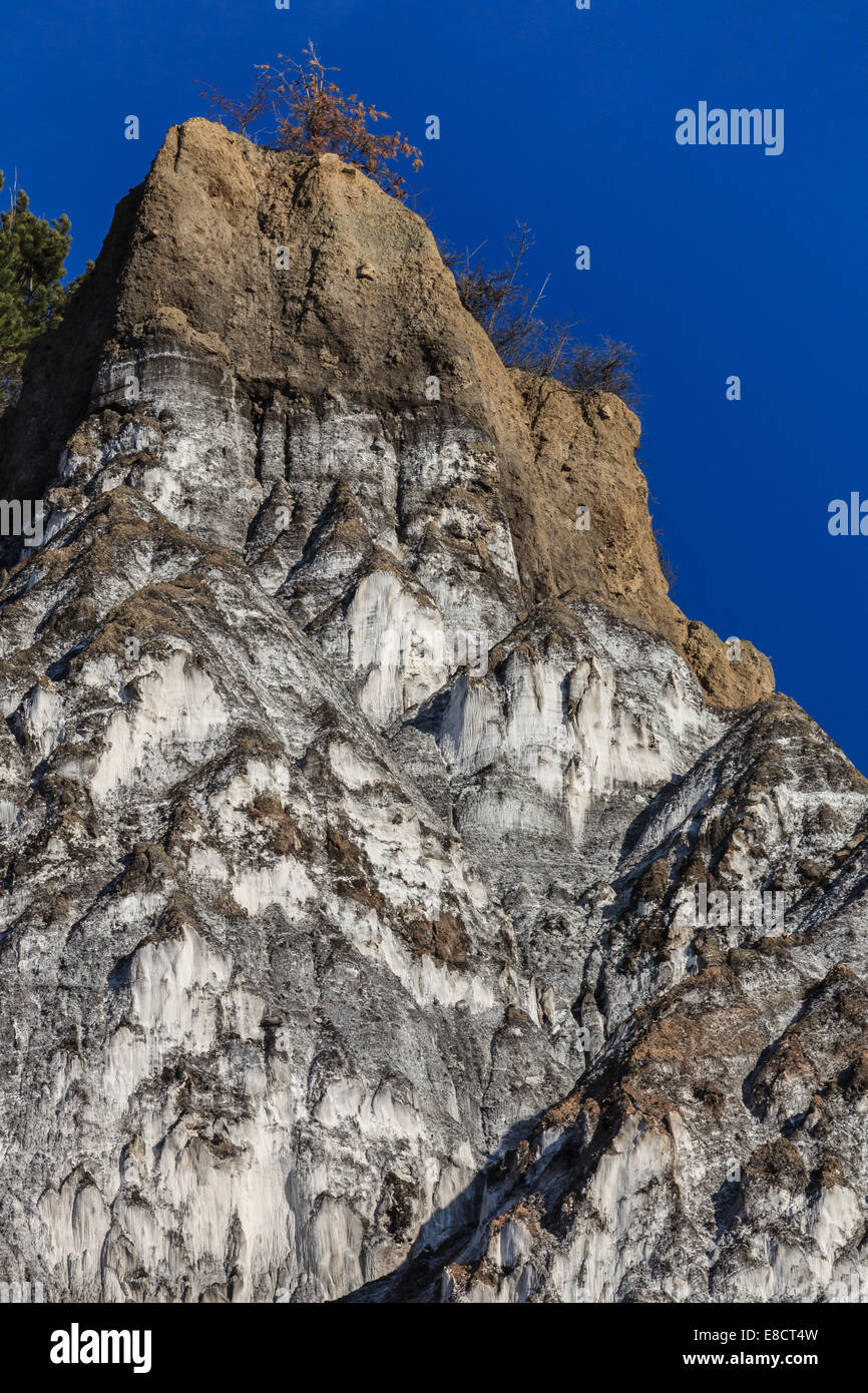 Salty hills Stock Photo