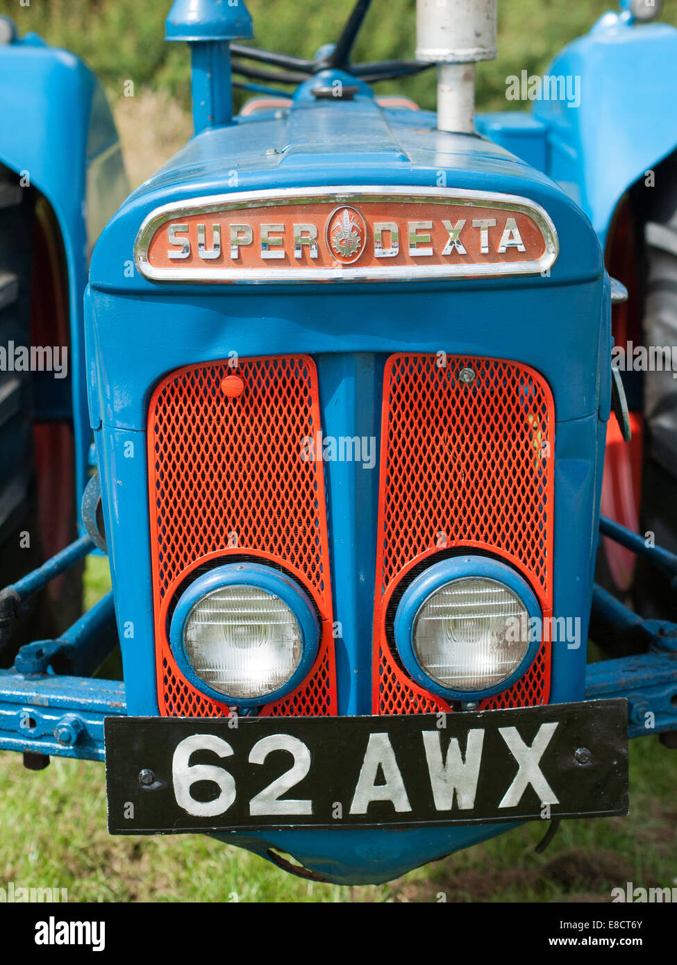 Super Dexta antique tractor Stock Photo