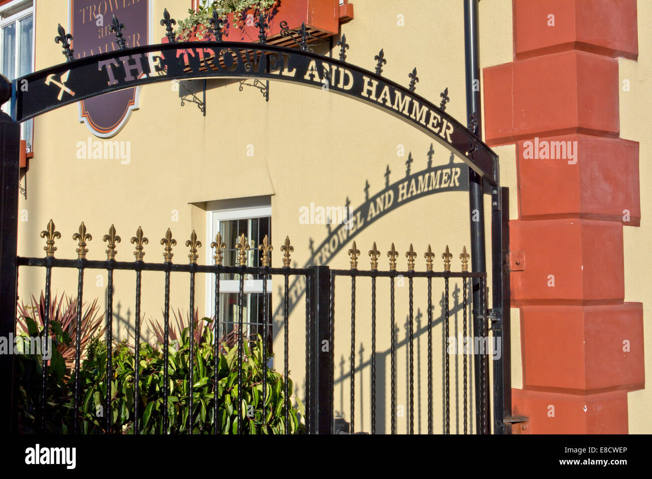 The Trowel And Hammer Hi-res Stock Photography And Images - Alamy