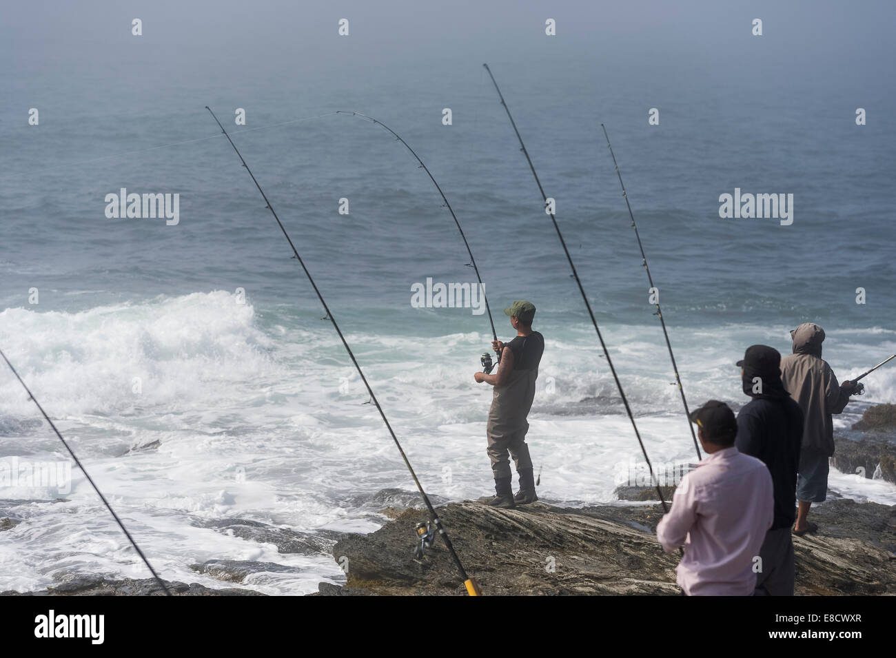 Reeling fish hi-res stock photography and images - Alamy