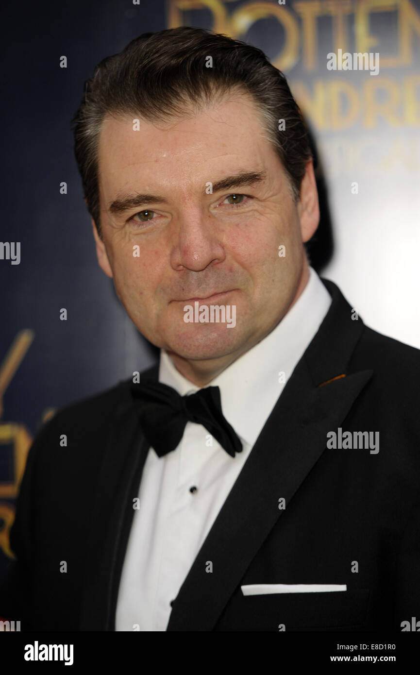 Dirty Rotten Scoundrels Press Night after party at The Savoy Hotel  Featuring: Brendan Coyle Where: London, United Kingdom When: 02 Apr 2014 Stock Photo