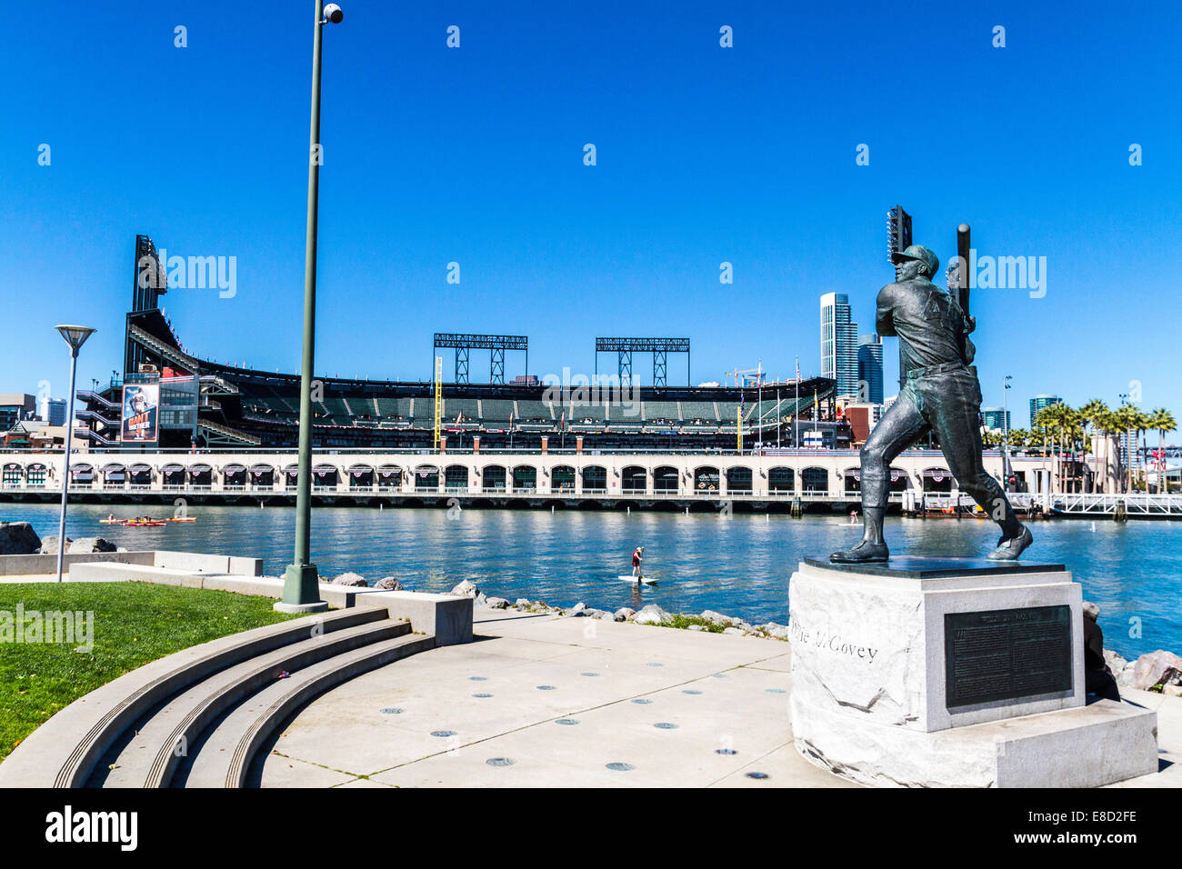 AT&T Ballpark in San Francisco home of the San Francisco Giants who in 2014 are in National League Division Series Stock Photo