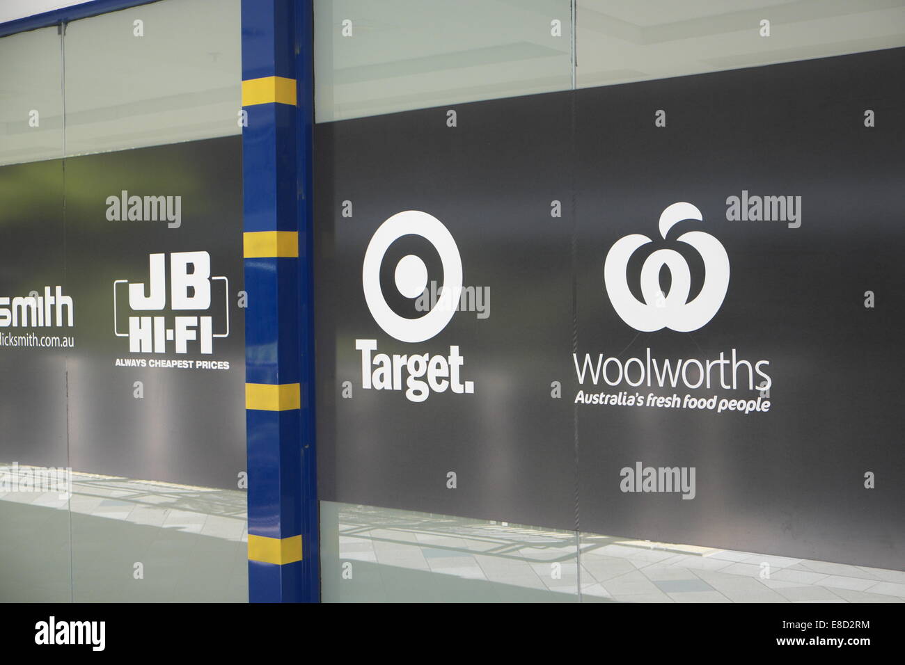 wall promoting retailers in warringah mall sydney, some of australia's