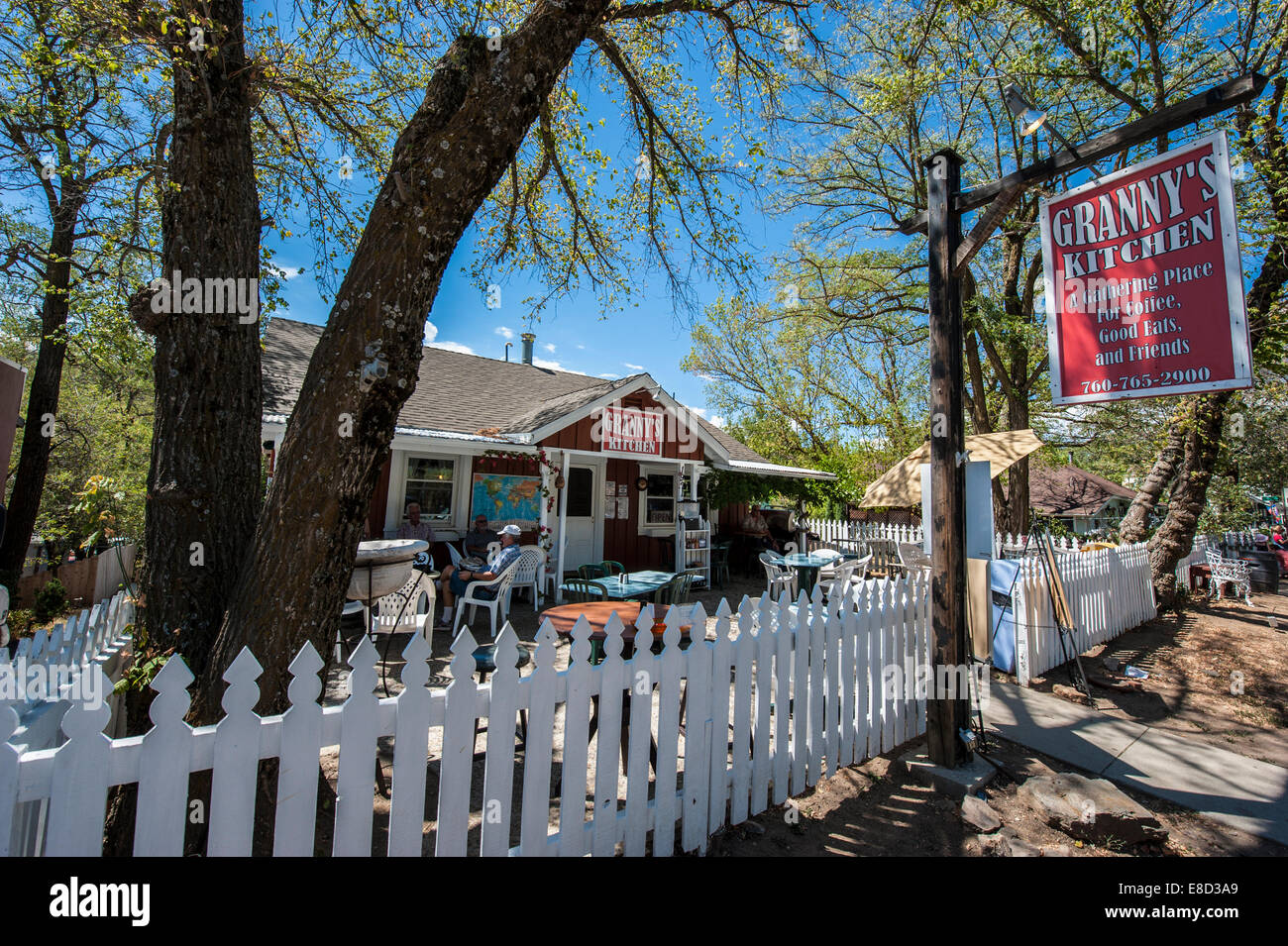 Julian settlement in Southern California, USA Stock Photo Alamy