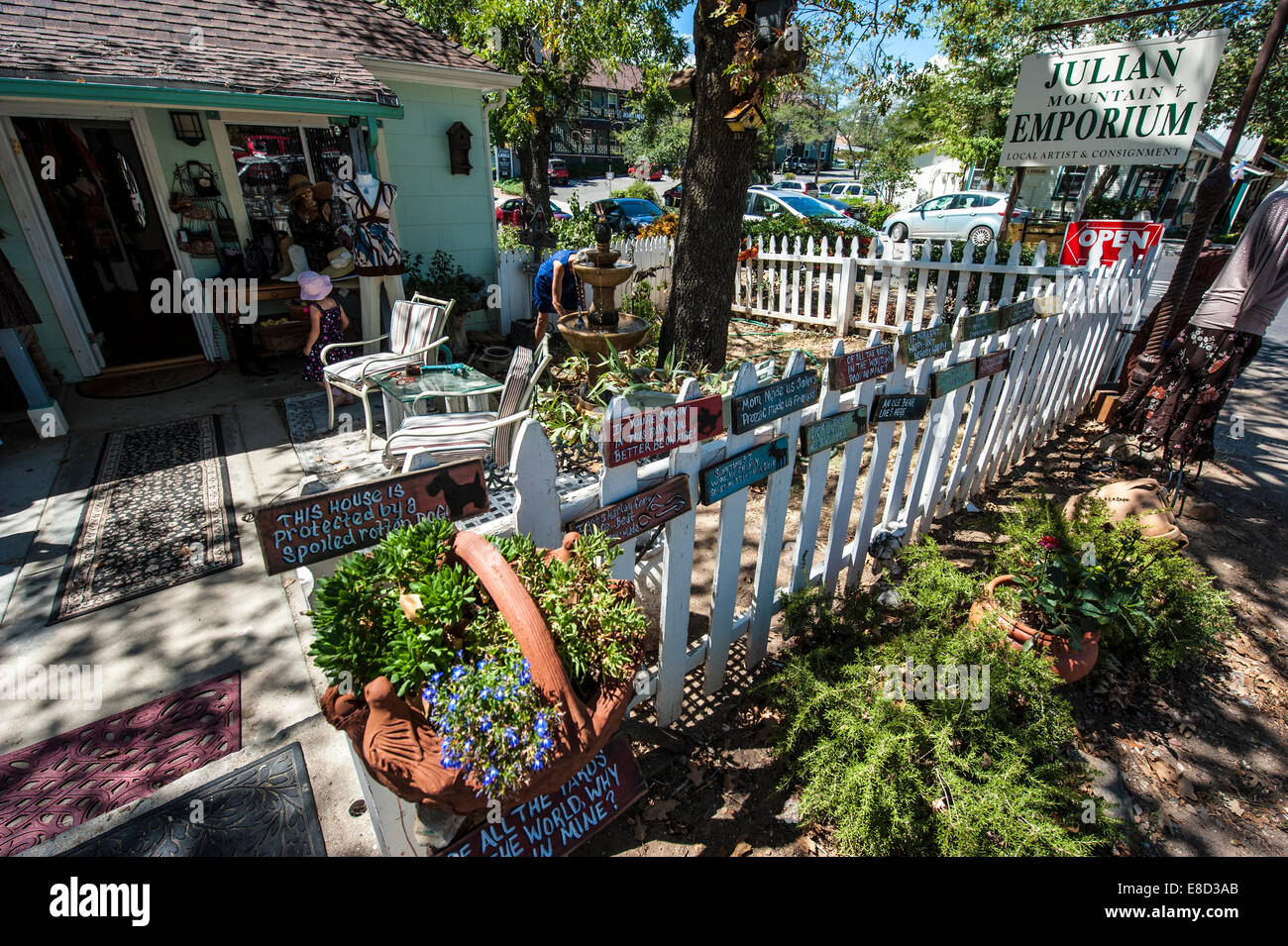 Julian settlement in Southern California, USA Stock Photo Alamy