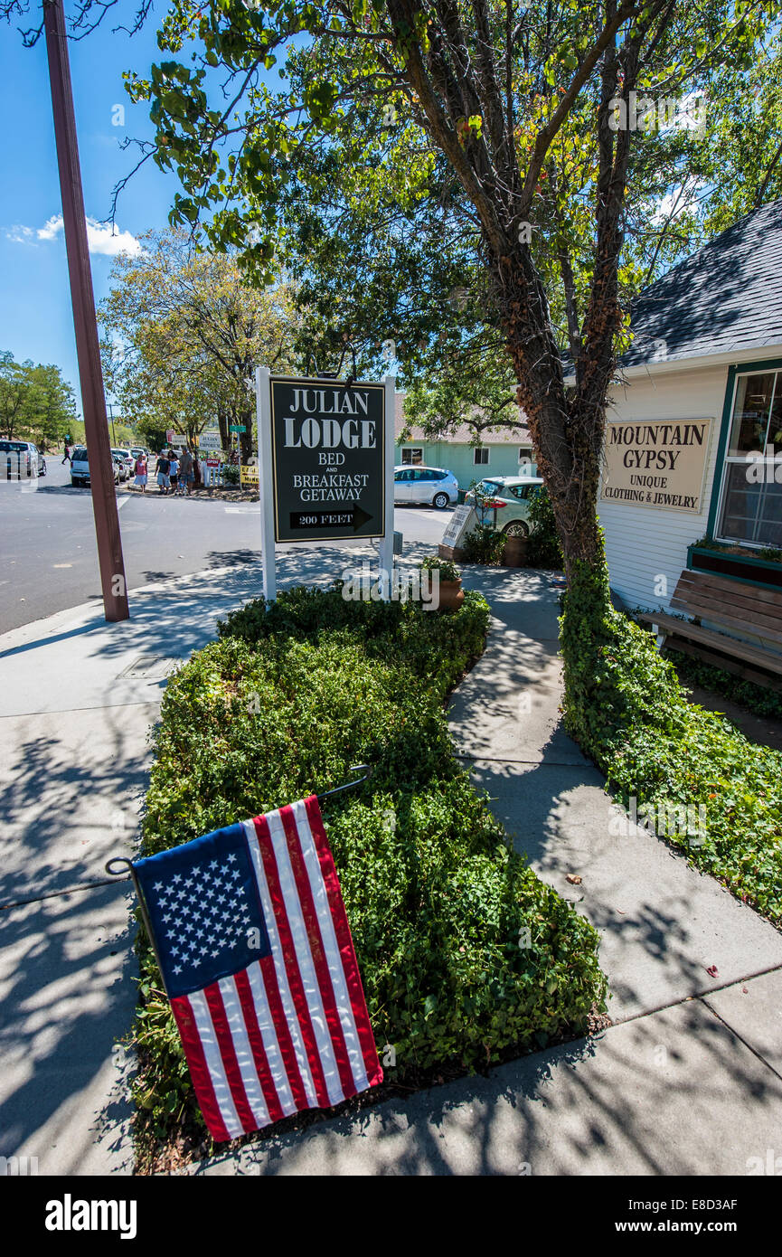 Julian settlement in Southern California, USA Stock Photo Alamy