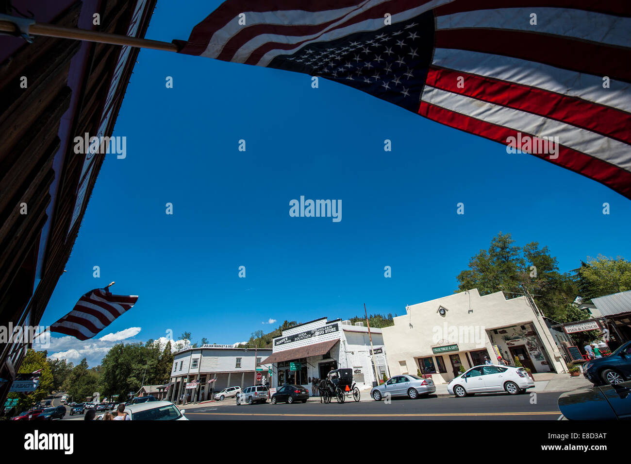 Julian settlement in Southern California, USA Stock Photo Alamy