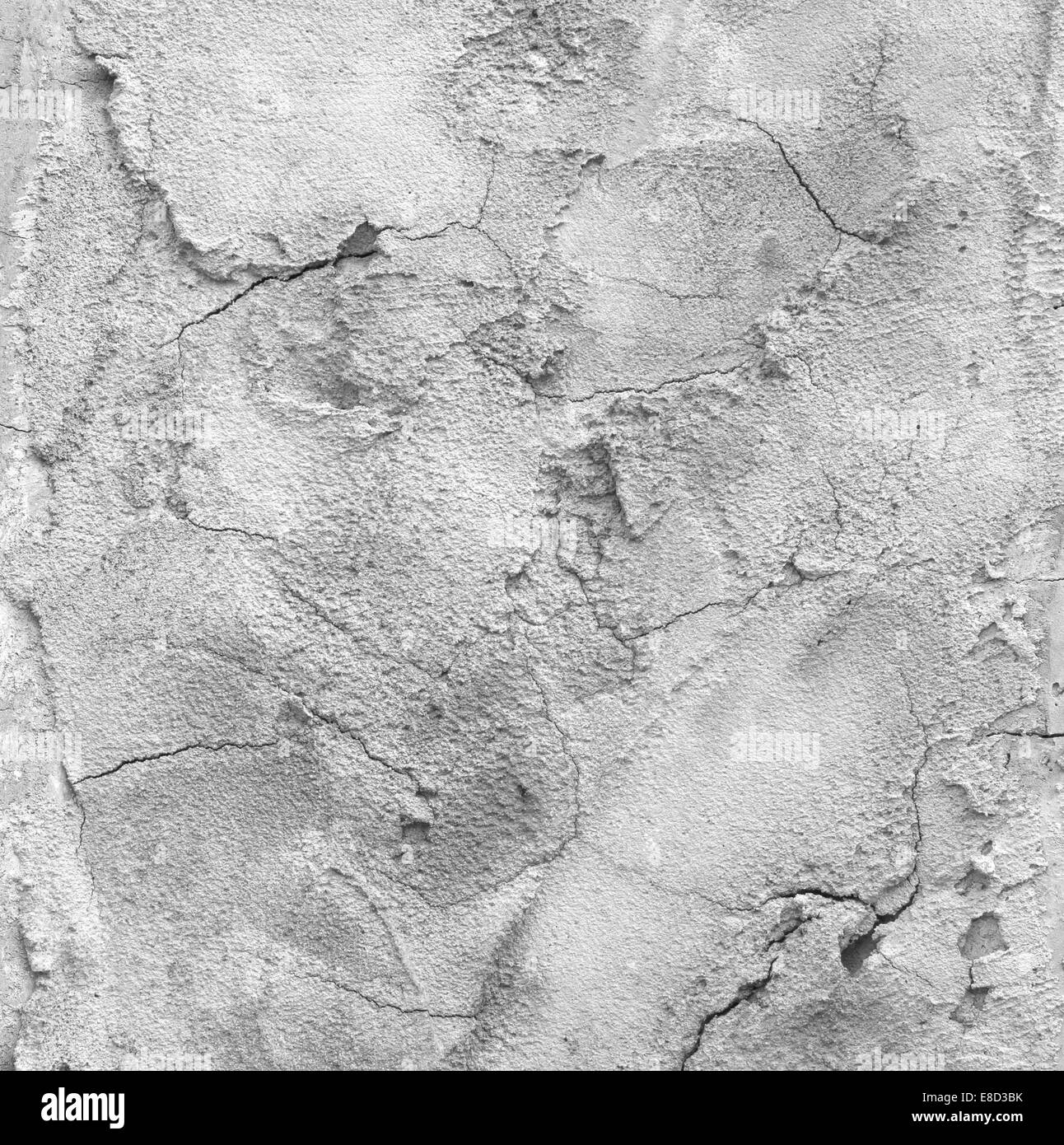 Cement plaster wall with cracked plaster not smooth Stock Photo Alamy