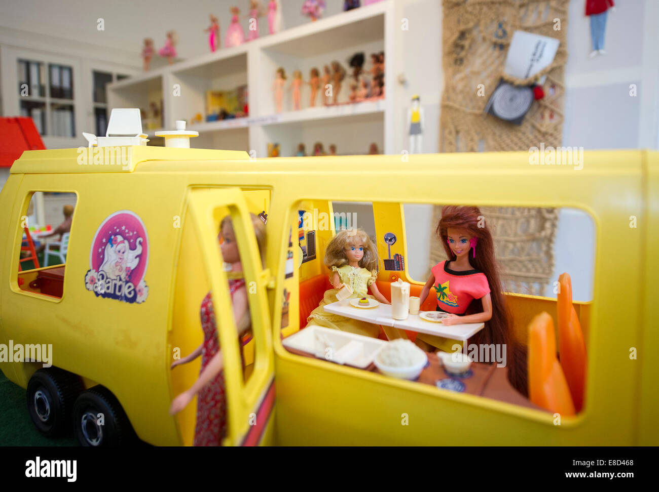 Gross Ilsede, Germany. 30th Sep, 2014. Barbie dolls in the doll museum  'Doll Dreams' in Gross Ilsede, Germany, 30 September 2014. Photo: Ole Spata/dp/dpa/Alamy  Live News Stock Photo - Alamy