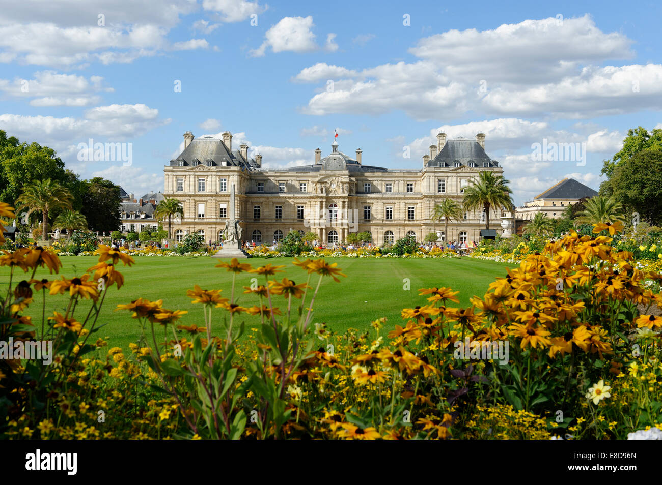 Palais du Luxembourg, garden facade, Jardin du Luxembourg, 6