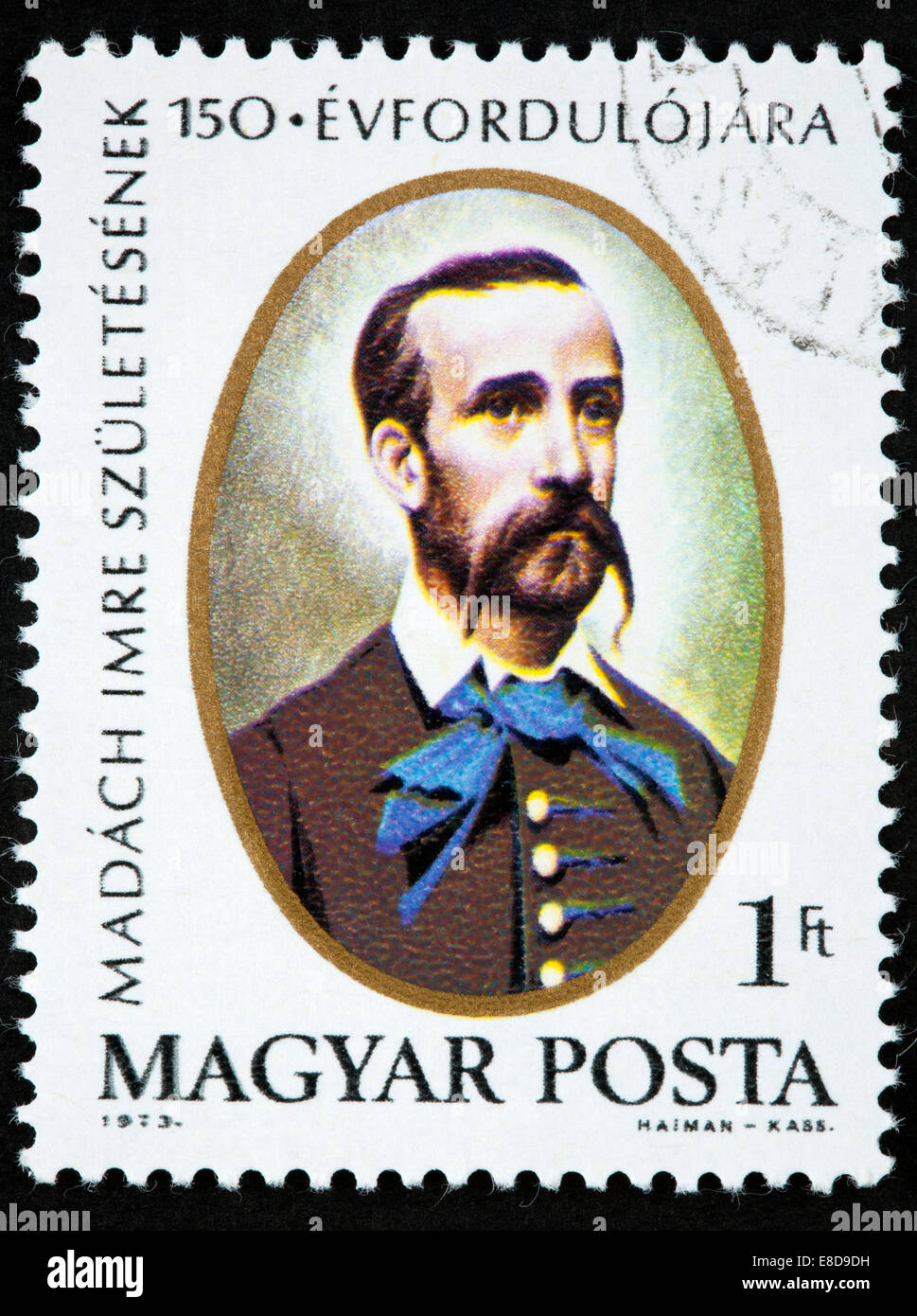 Hungarian postage stamp Stock Photo - Alamy